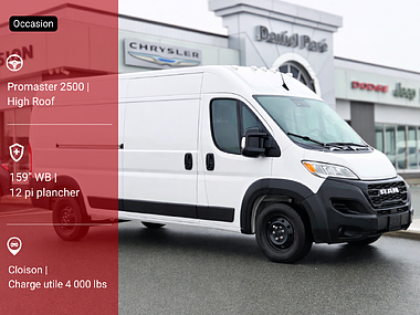 2023 RAM ProMaster Cargo Van